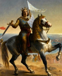 Emile Signol, Louis IX, dit Saint Louis, Roi de France (1215-1270)