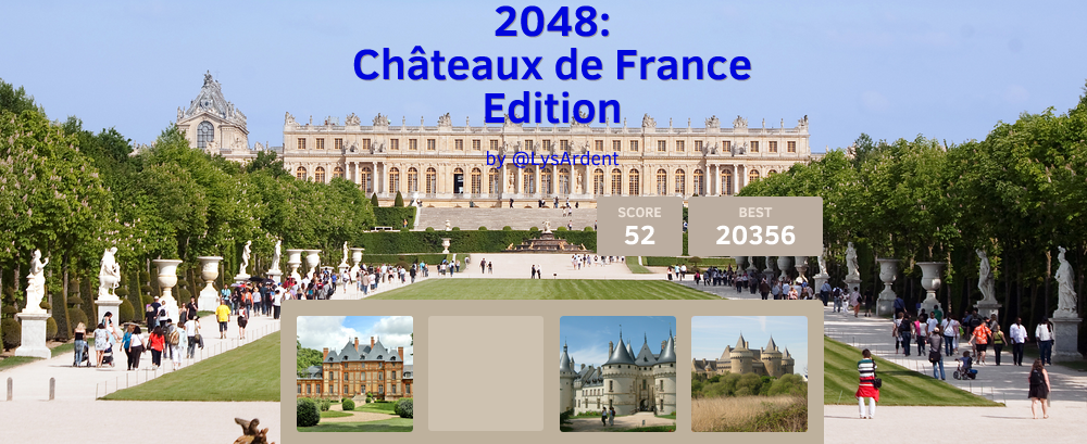 2048 chateaux de france