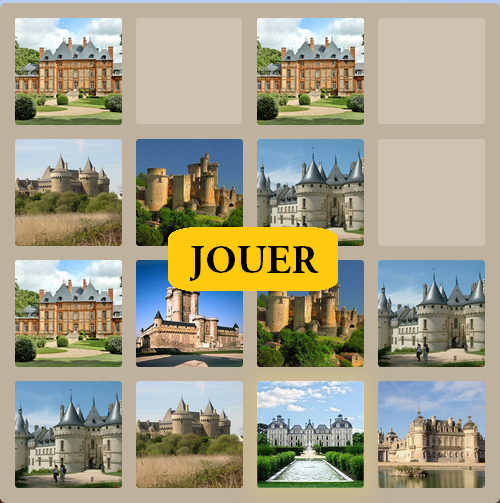 2048 jeux Château de France edition