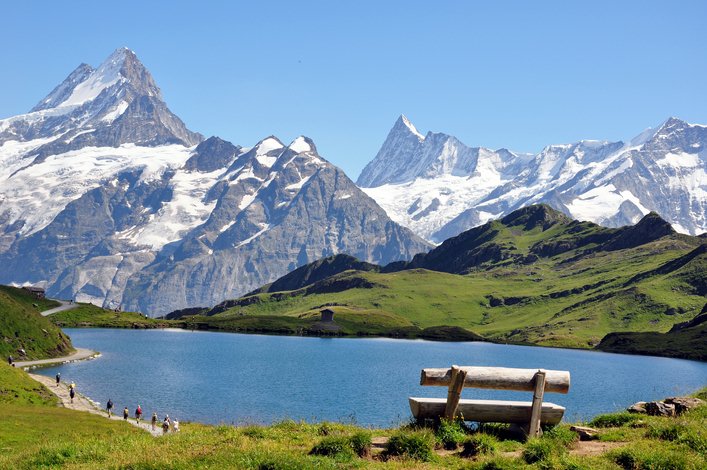 Montagnes-alpes-haute-provence france espoir