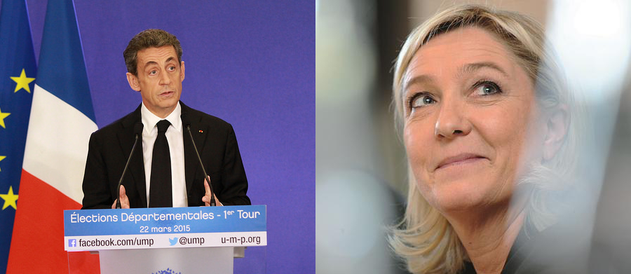 resultat departementales 2015 fn ump sarkozy le pen