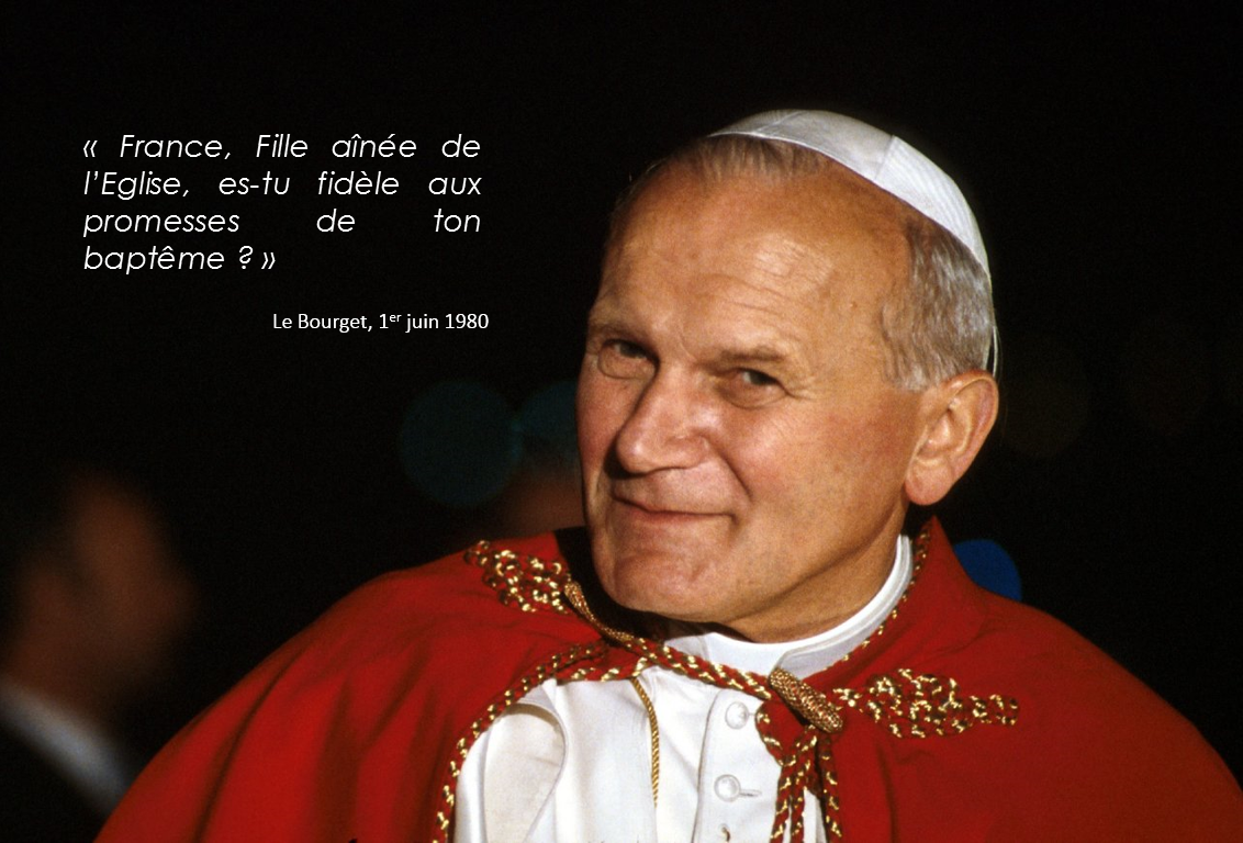 jean paul ii france bourget 1980 bapteme