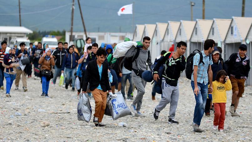 migrant camp des saint