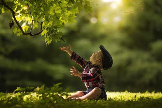 eveiller les enfants au beau nature